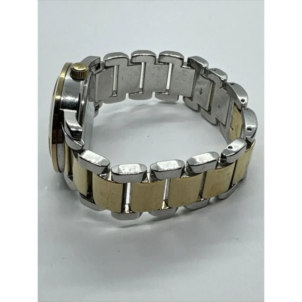 Michael Kors Janey MK3487 Men Two-Tone Stainless Steel Analog Dial Watch JNA740